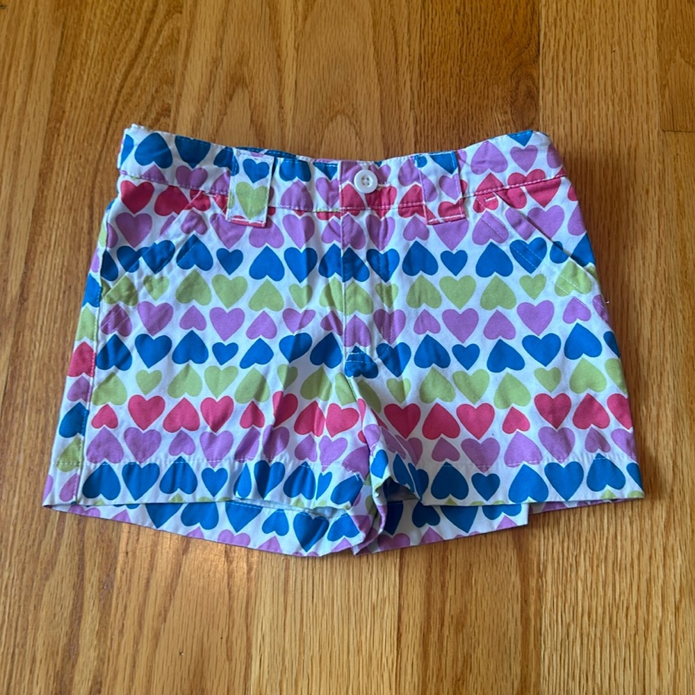 Circo multicolored heart shorts, size kids S (6/6x)